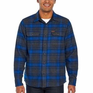 ORVIS Men's Big Bear Heavyweight Double Brushed Flannel Button Down Shirt